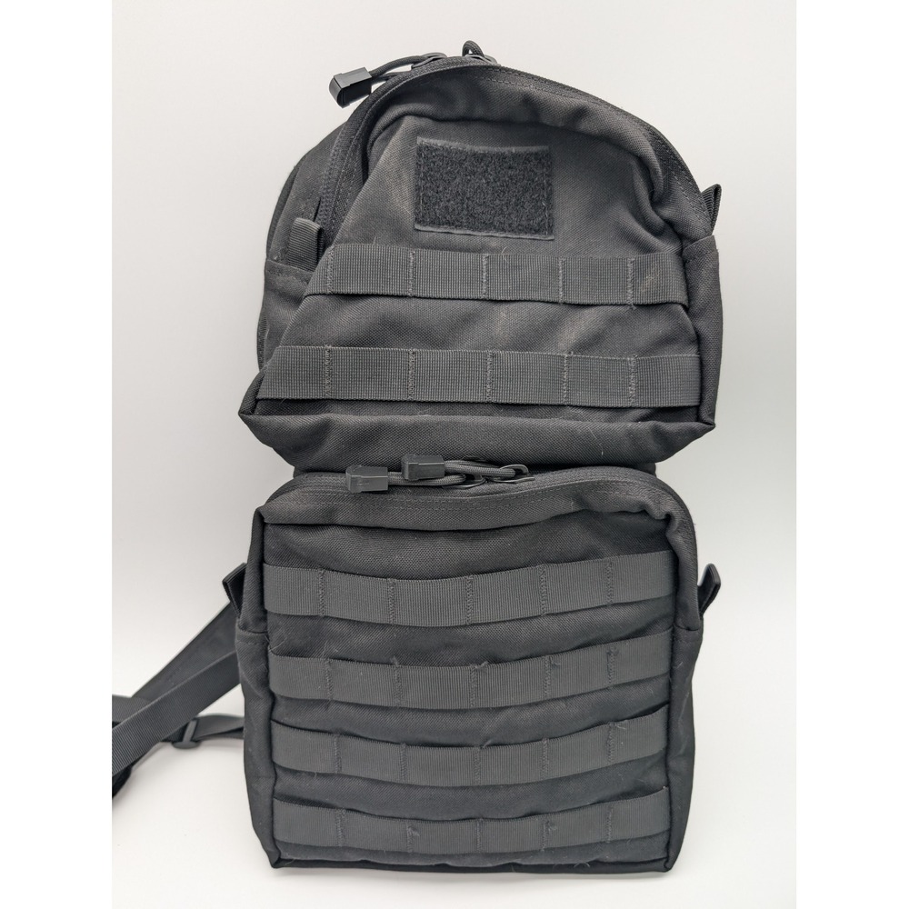 Condor Black Tactical MOLLE Backpack Daypack Military Style Bag